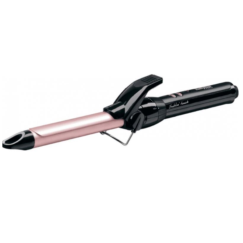 Плойка круглая для завивки волос BaByliss C319E 45 Вт Черный с розовым (24868711)