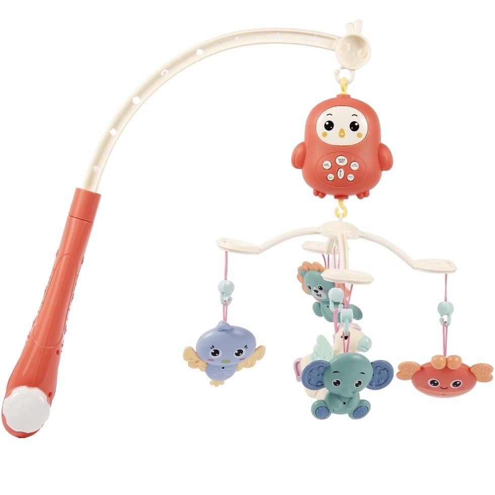 Мобиль-карусель детский Happy Bed Bell с пультом на батарейках (30658877)