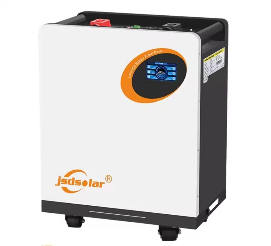 Литий-железо-фосфатный аккумулятор JSDSolar LiFePO4 48 В 300 Ач 15 кВт/ч 16S 200A BMS (32941038)