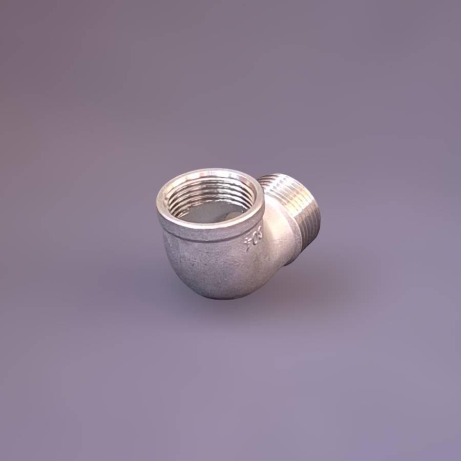 Відвід різьбовий DN25 ВН/ЗР н/ж сталь AISI304 90° Class 150 BSPP ISO 4144 1" (29203026) - фото 5 Відвід різьбовий DN25 ВН/ЗР н/ж сталь AISI304 90° Class 150 BSPP ISO 4144 1" (29203026) - фото 5