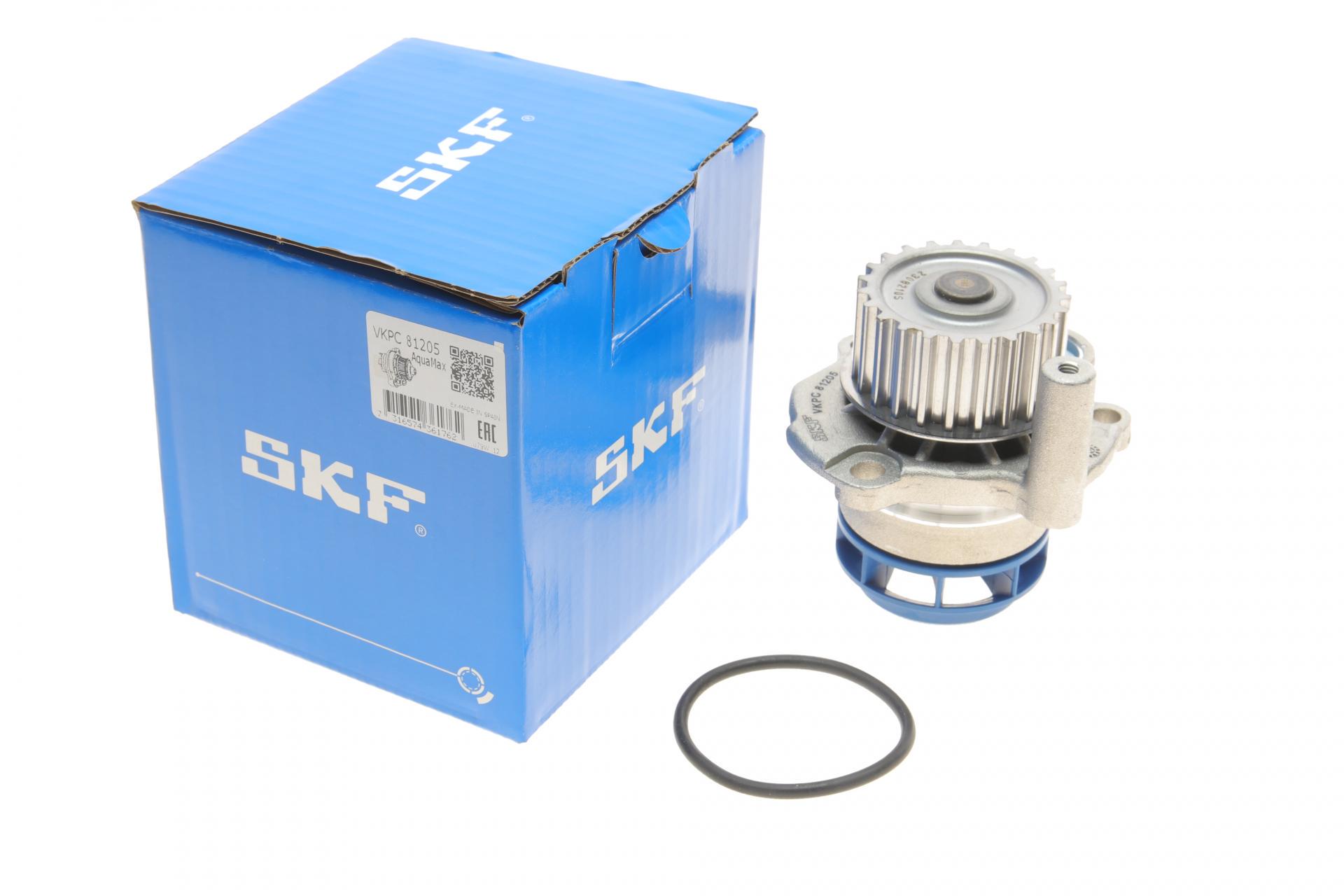 Насос воды SKF VW Golf V/VI/Audi A4/A6 2.0 TFSI 04-12 23z - VKPC 81205 (25589899)