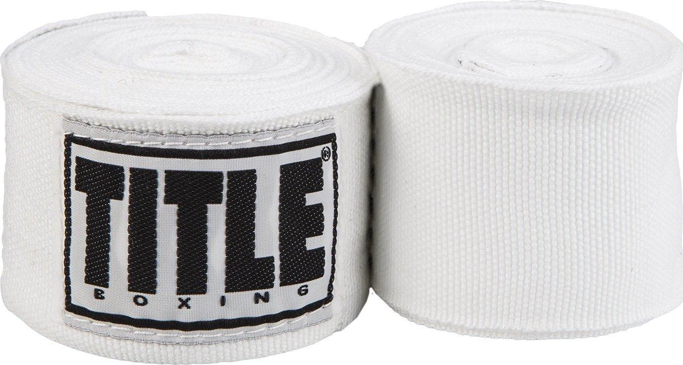 Бинти боксу TITLE Boxing Select 180" Semi Elastic Mexican White 4,5 м (SMHW XL WH)