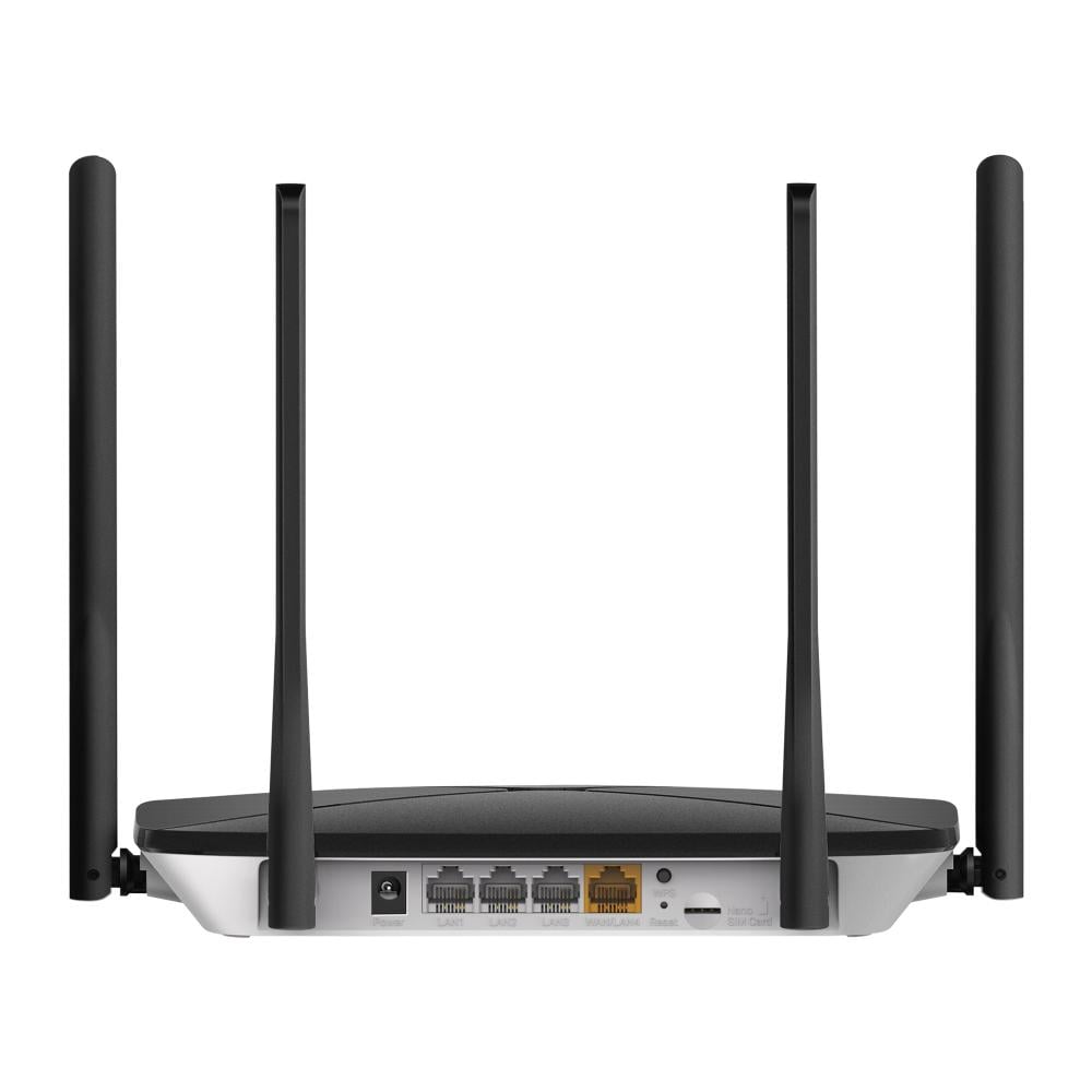 Маршрутизатор Mercusys MB115-4G Black (29079450) - фото 3