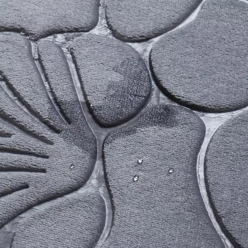 Набор ковриков для ванной и туалета Морской пляж с эффектом памяти 3 шт. Коричневый (7802519) - фото 7 Набор ковриков для ванной и туалета Морской пляж с эффектом памяти 3 шт. Коричневый (7802519) - фото 7