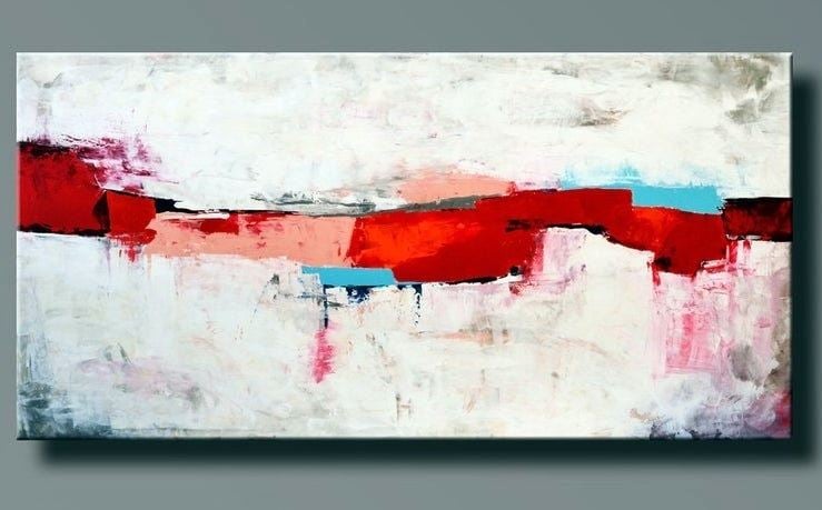 Картина на холсте ArtSale Абстракция 80х160 см RA0026