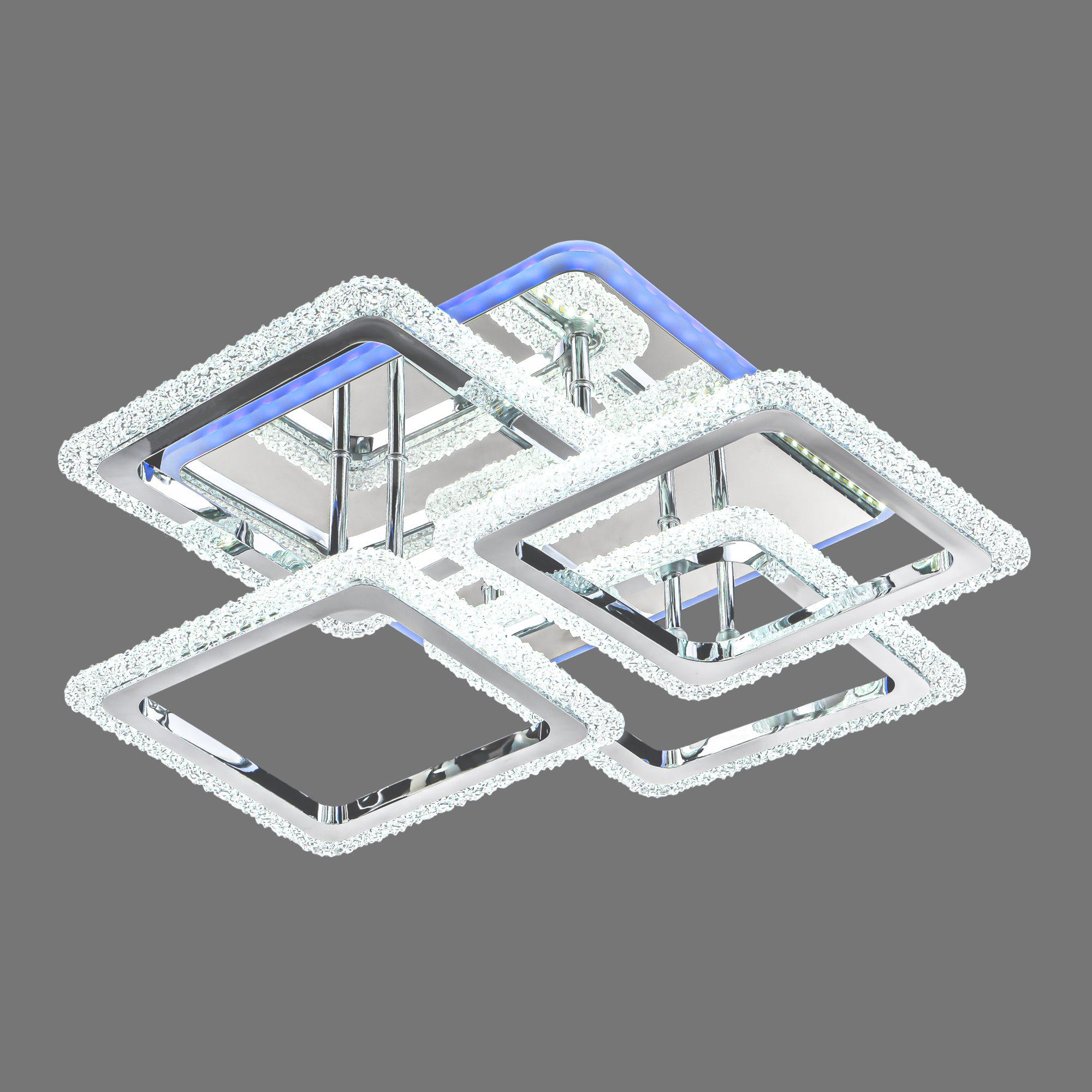 Люстра світлодіодна з пультом Valeso V 3202A-2+2C CR акрилова - фото 2 Люстра світлодіодна з пультом Valeso V 3202A-2+2C CR акрилова - фото 2