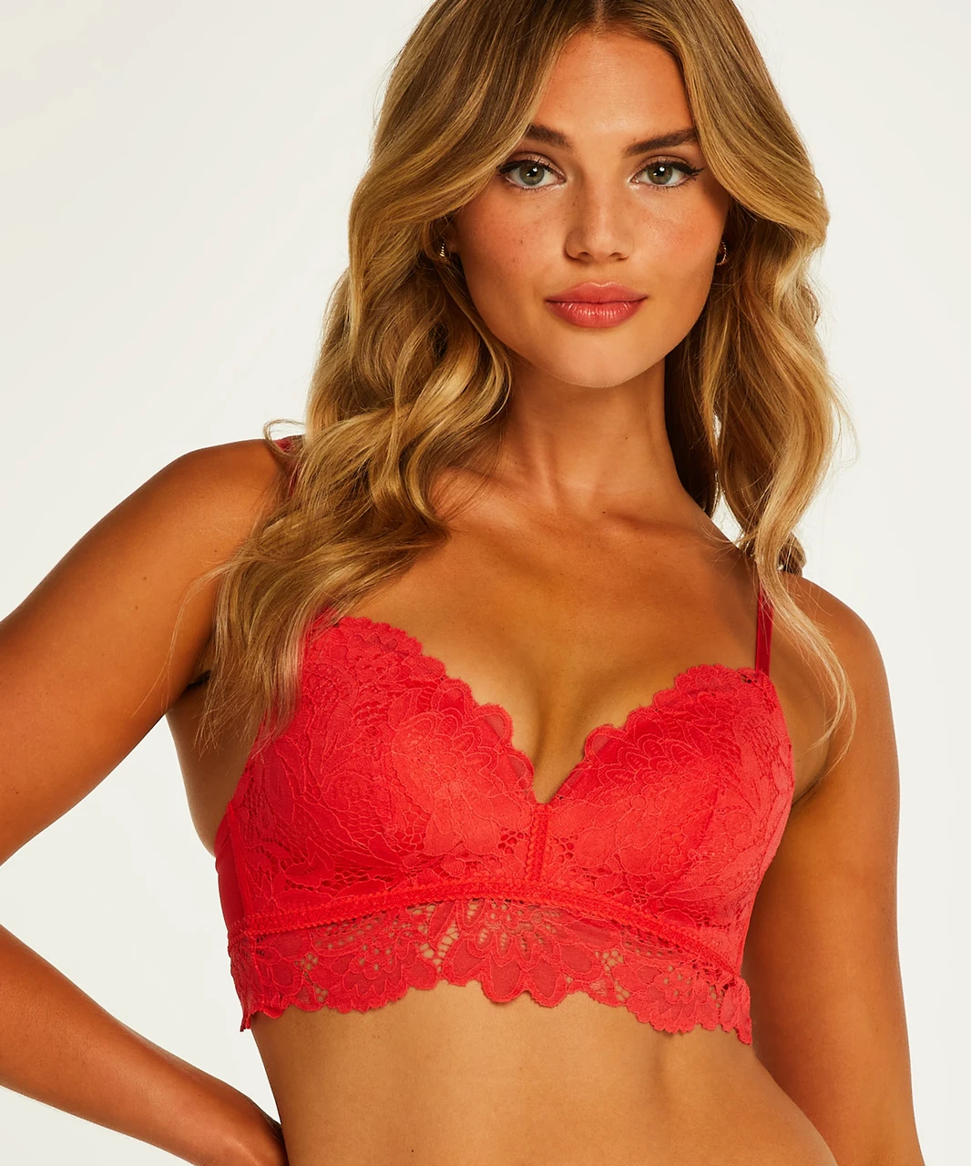 Бюстгальтер Hunkemoller Shiloh 85B Червоний