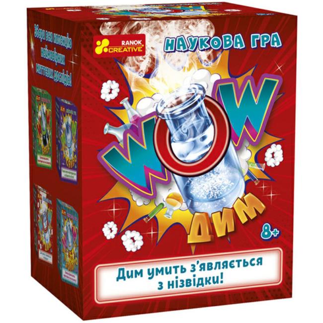 Набор для опытов Ranok Creative Научная игра WOW с дымом (10132099У)