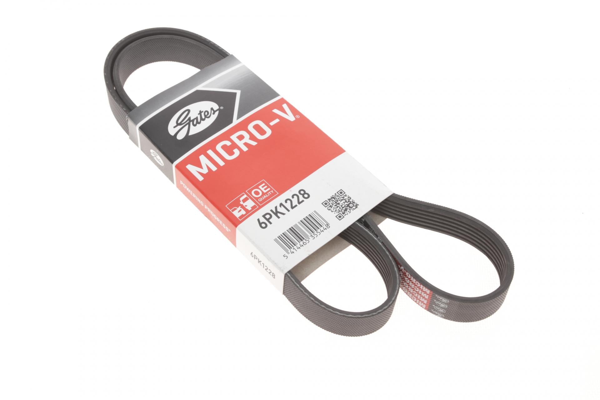 Ремінь генератора GATES для Ford Scorpio/Sierra 2.0i 85-94 (6PK1228)