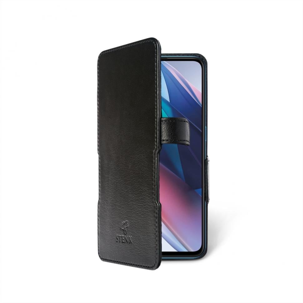 Чехол книжка Stenk Prime для OPPO Find X3 Lite Черный (69022)