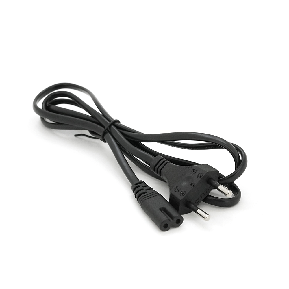 Кабель питания OEM Q650 PC-184/2 CEE7/16-C7 2 pin 1,5 м Черный (2507)