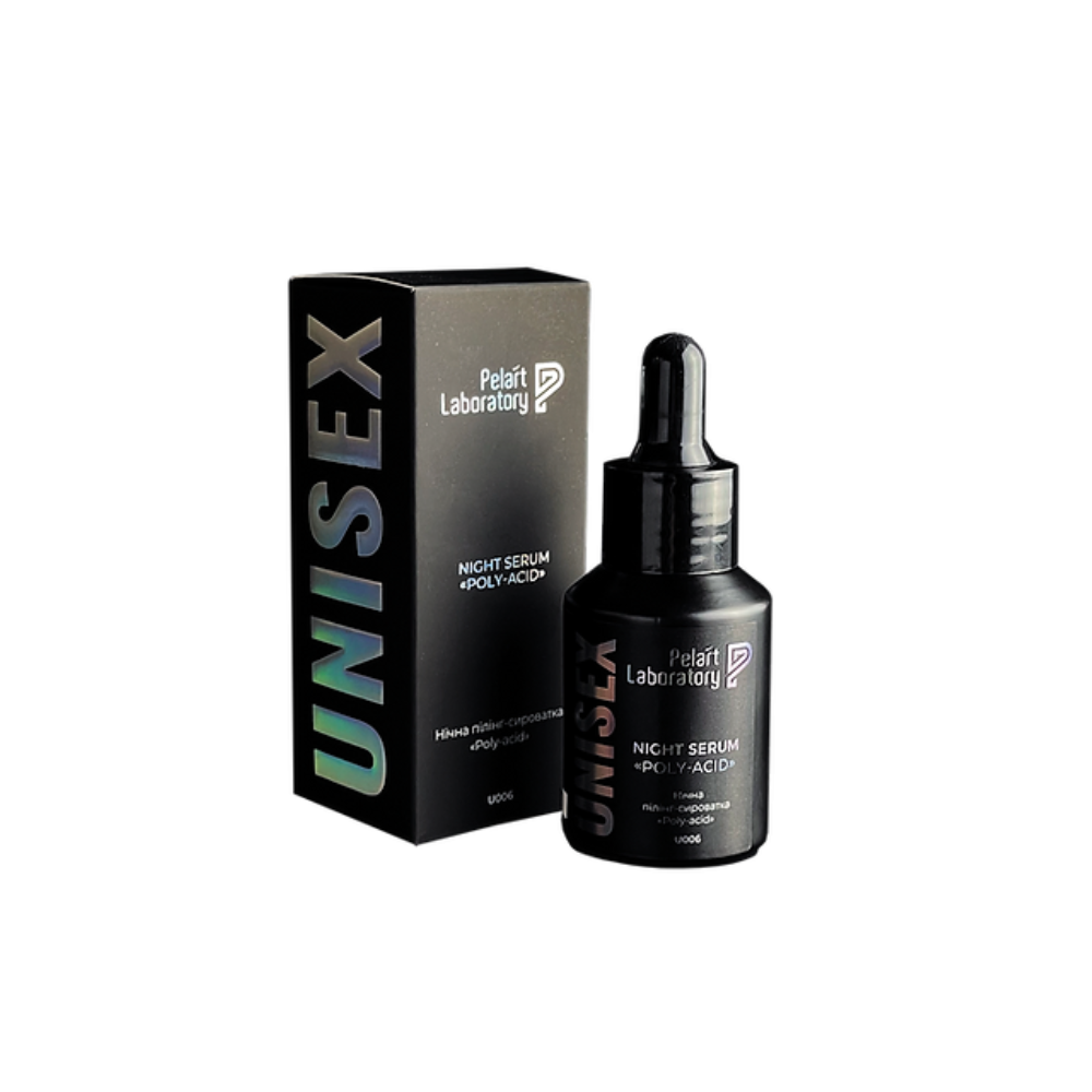 Пілінг-сироватка нічна Pelart Laboratory Unisex Night Serum Poly-acid 30 мл
