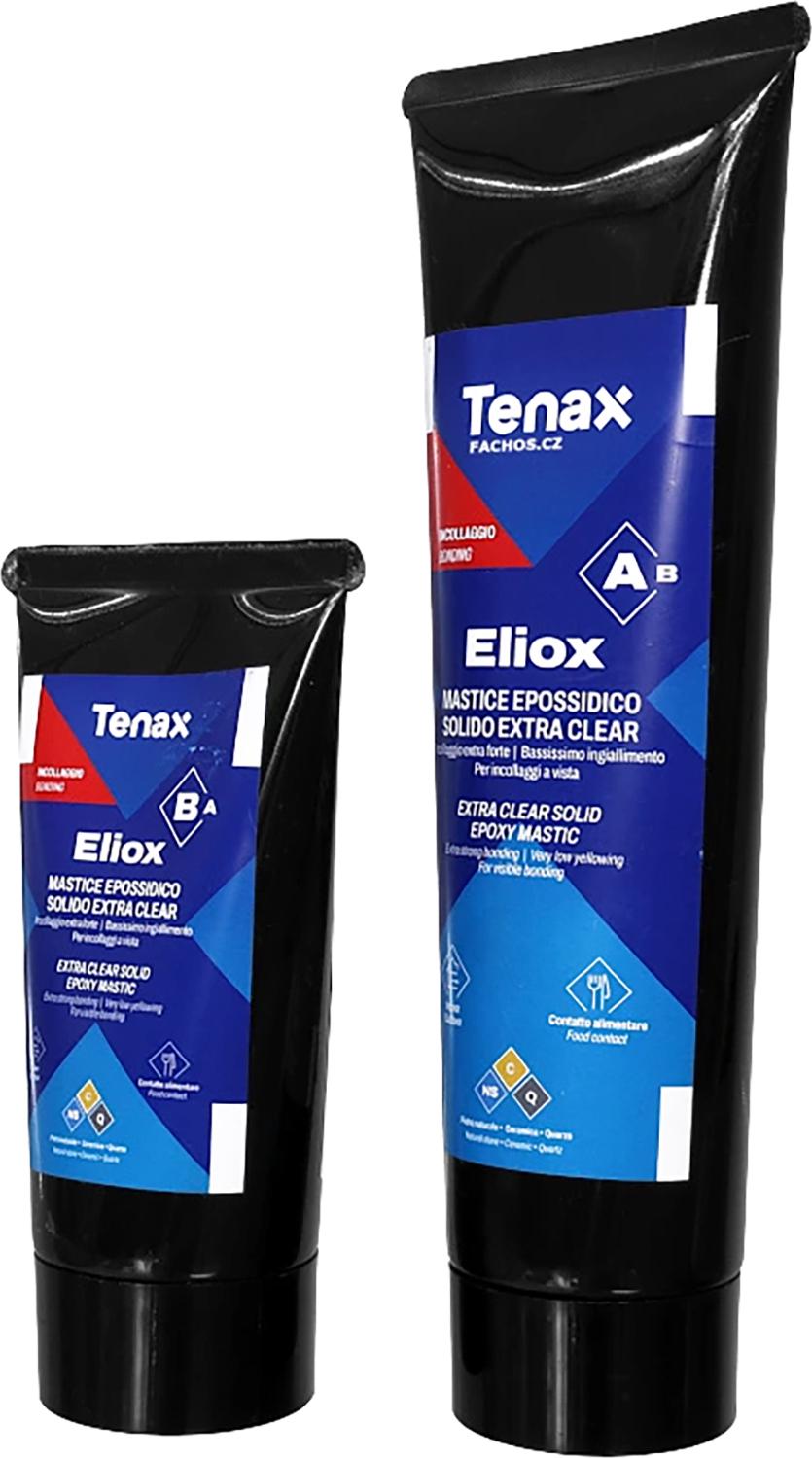 Клей епоксидний TENAX Eliox A+B 450 г надміцний нежовтіючий для каменю кераміки Прозорий (004475)