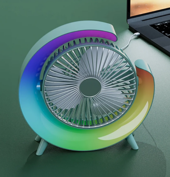 Вентилятор ночной PO-78 аккумуляторный мини USB с подсветкой - фото 6 Вентилятор ночной PO-78 аккумуляторный мини USB с подсветкой - фото 6