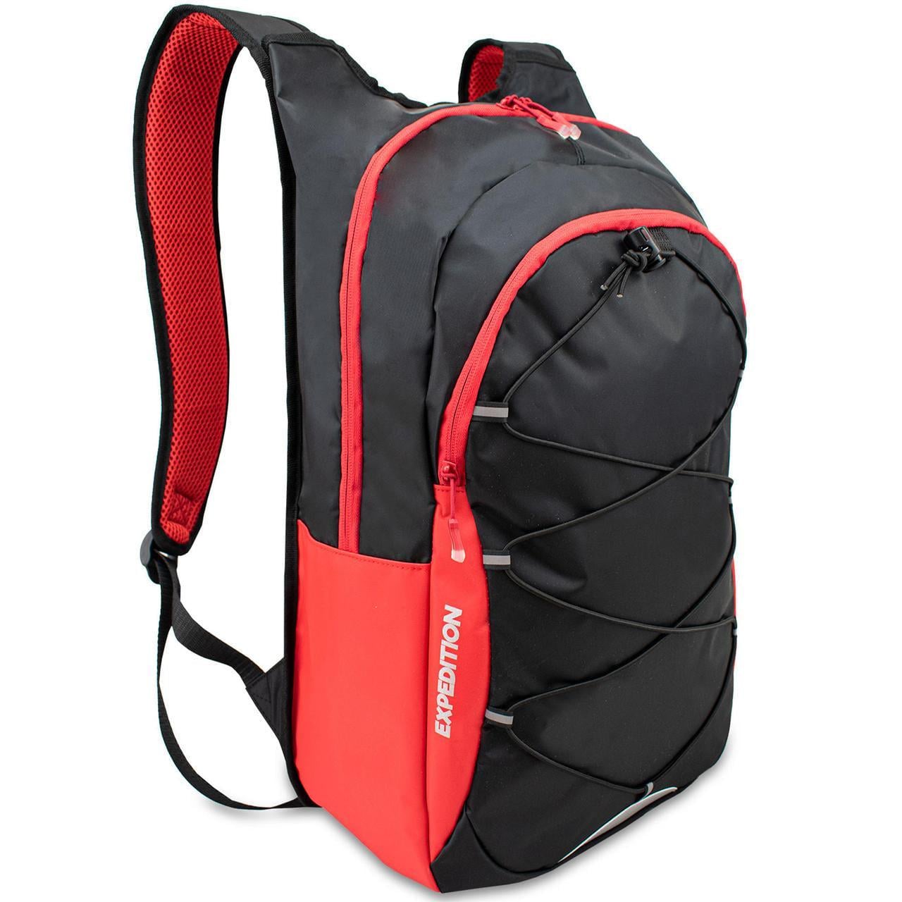 Рюкзак городской SEMI LINE 30 Black/Red (A3036-2)