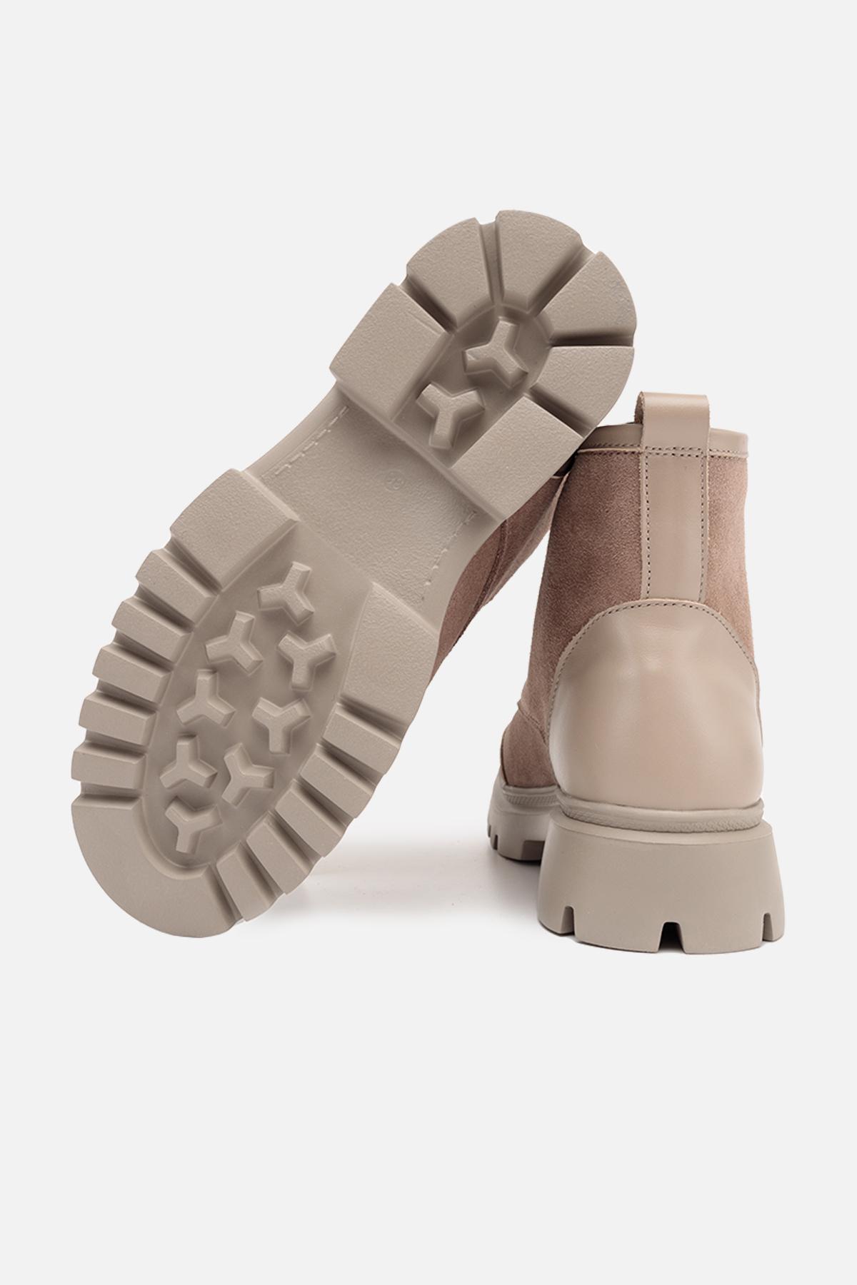 Ботинки женские ЦБ-00258078 р. 41 Капучино (SKT001015344) - фото 5 Ботинки женские ЦБ-00258078 р. 41 Капучино (SKT001015344) - фото 5