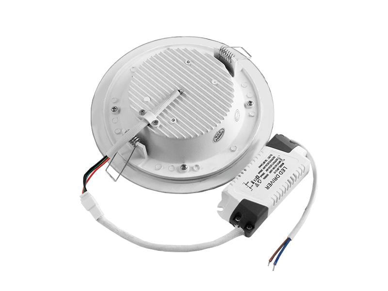 Світильник світлодіодний врізний Downlight SMD24/012/003R 12 Вт WW + CW + NW круглий (771) - фото 2