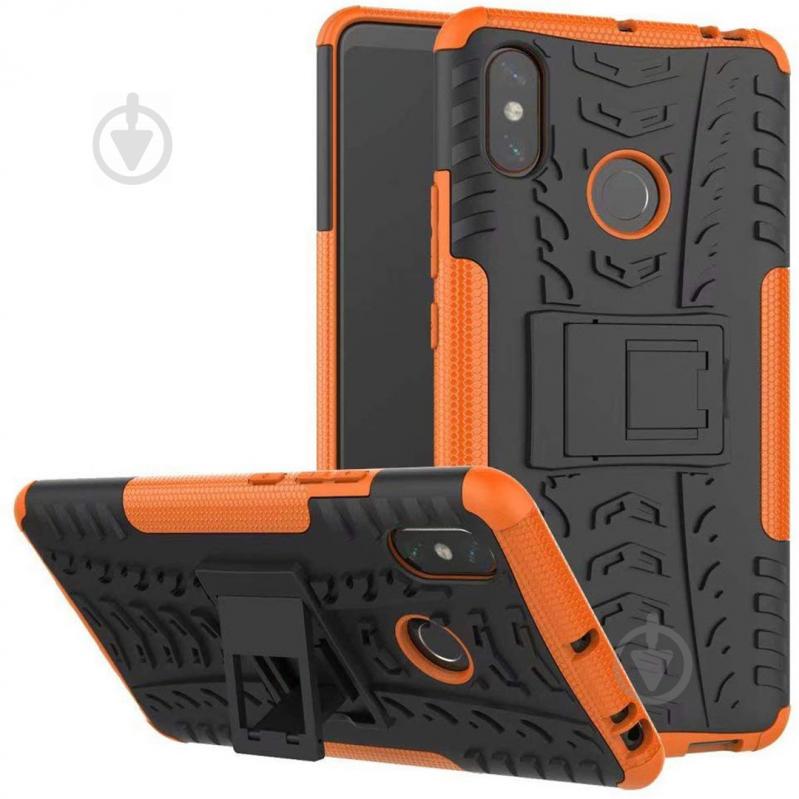 Чехол Armor Case для Xiaomi Mi Max 3 Оранжевый (hub_xQOP97034) Чехол Armor Case для Xiaomi Mi Max 3 Оранжевый (hub_xQOP97034)
