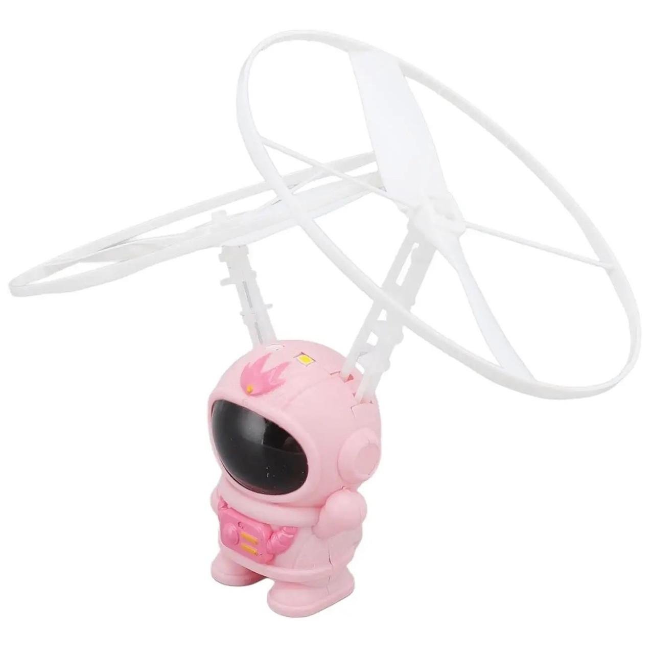 Игрушка летающий Космонавт GSX Spaceman с LED подсветкой Pink (3_04752)