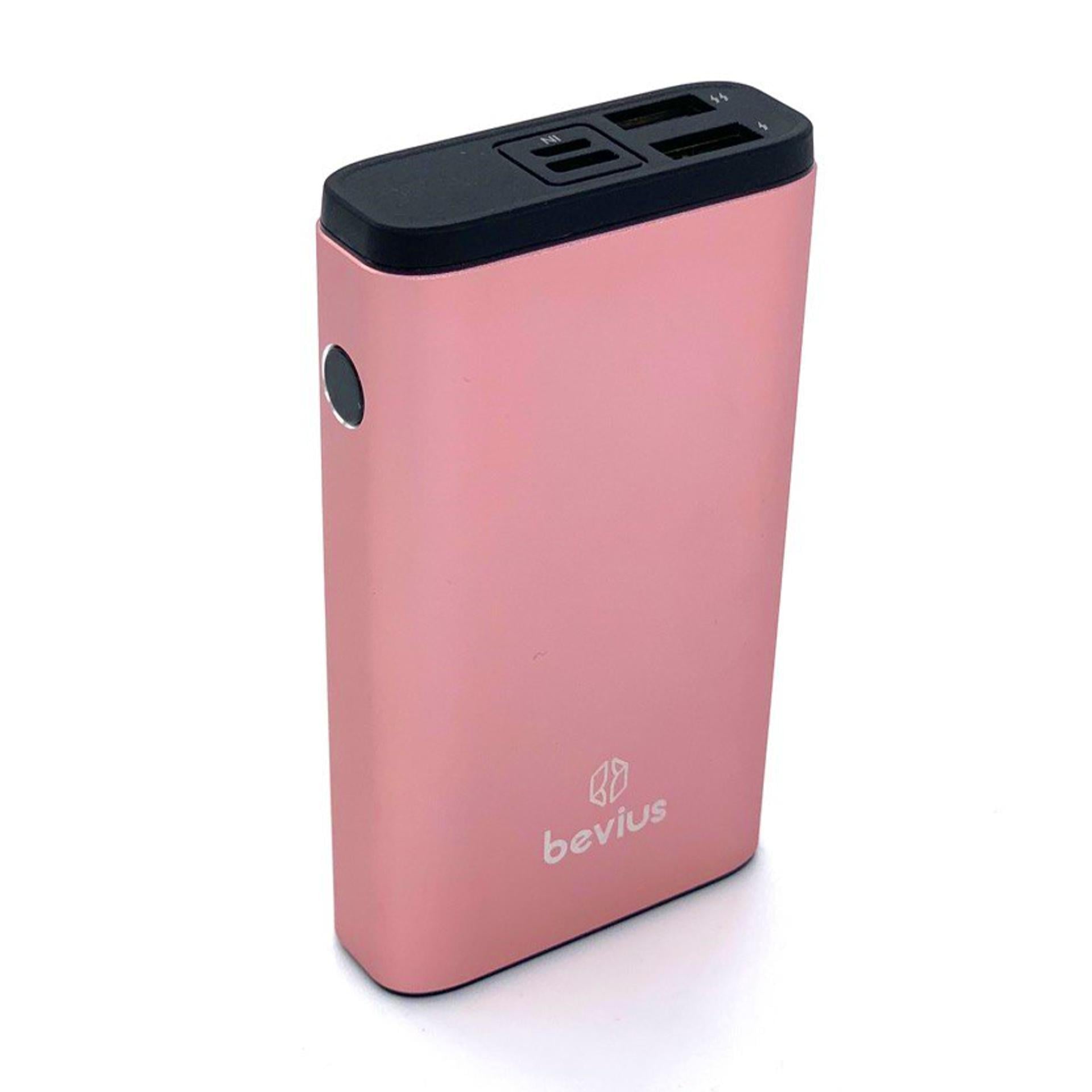 Повербанк Bevius 10000 mAh Розовый