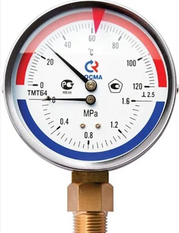 Манометр ДМТ05080-0,8МПА120С