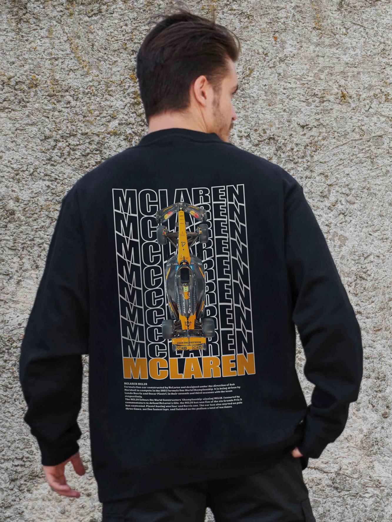 Світшот оверсайз з принтом Without Mclaren 2XL/3XL Black (2XL/3XL8055628)