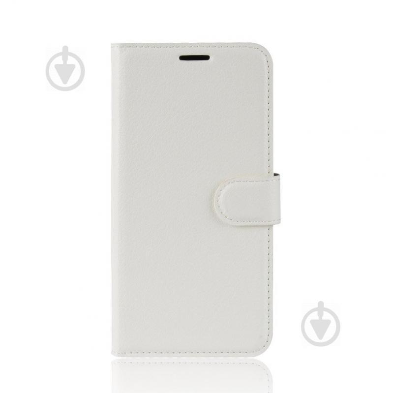 Чехол-книжка Litchie Wallet для LG G7 Fit Белый (hub_FMeP33700)