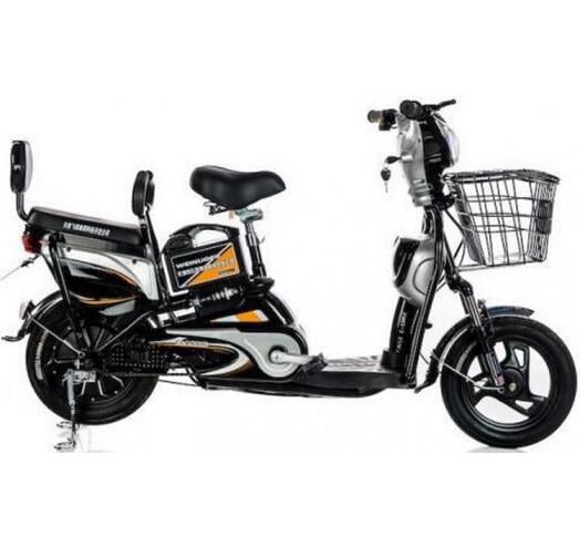 Электроскутер двухместный E-scooter 350 W 48 V 12Ah