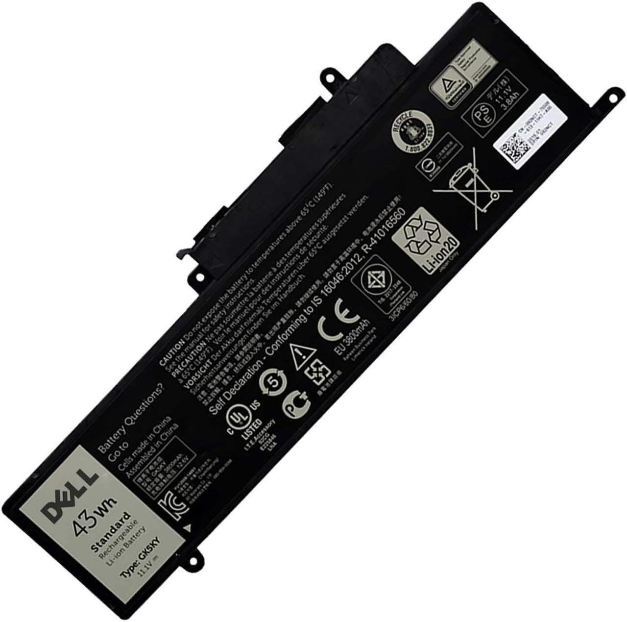 Аккумулятор для ноутбука Dell Inspiron 3147/ 3148 /3152/3153 /3157 /3158 - GK5KY
