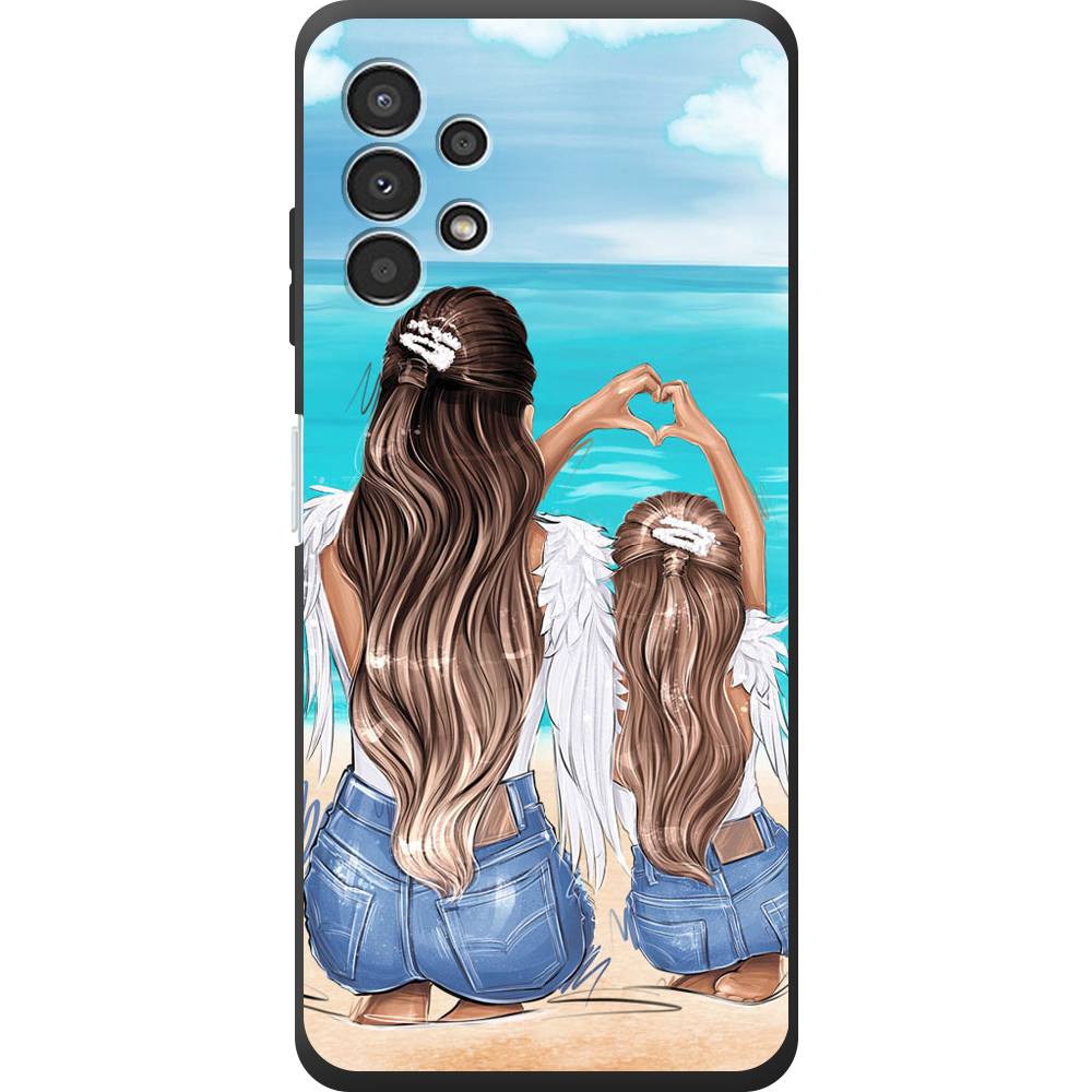 Чохол BoxFace Samsung Galaxy A32 5G (A326) Family Vacation Чорний силікон (44333-up2380-44336)