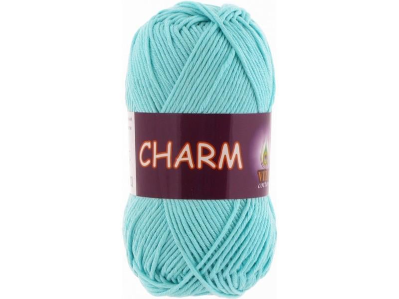 Пряжа Vita Cotton Charm 4185 бирюза (3335)