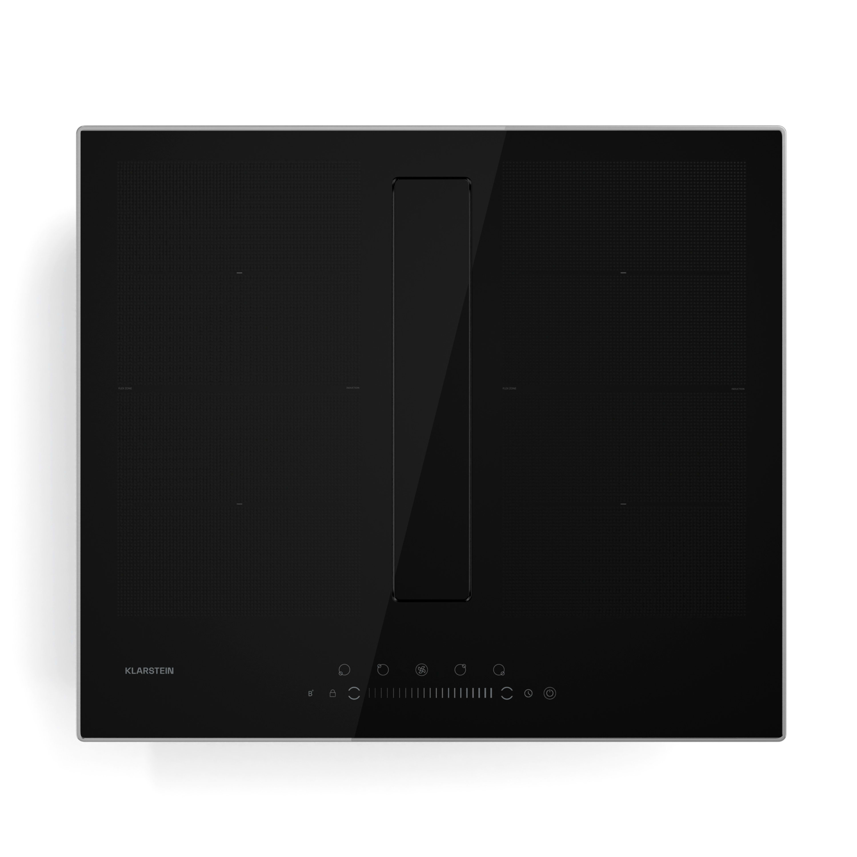 Варильна поверхня індукційна KLARSTEIN Chef-Fusion FlexPrime 60 з витяжкою 7200 Вт 590 м3/год (10046451)