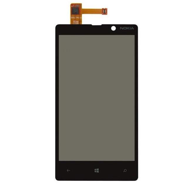 Сенсор для Nokia 820 Lumia Black (000017928)