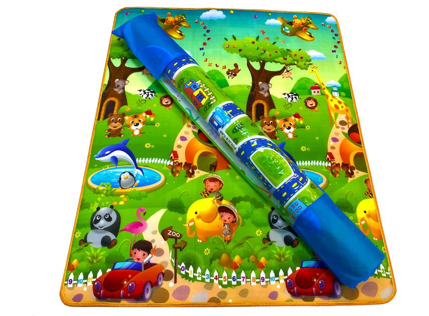 Развивающий коврик детский двусторонний Английский алфавит 6/Зоопарк-3 150x180x1 см (1293114413) - фото 6 Развивающий коврик детский двусторонний Английский алфавит 6/Зоопарк-3 150x180x1 см (1293114413) - фото 6
