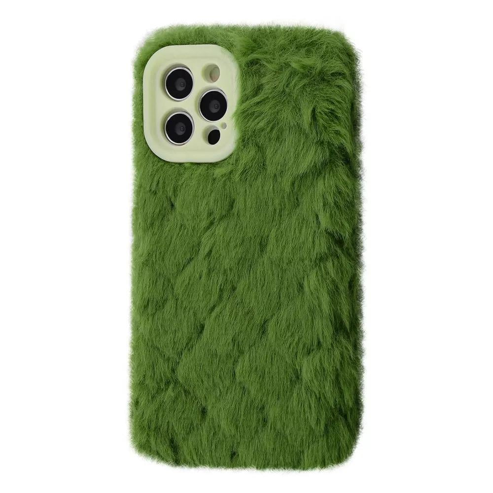Чехол для телефона PRC Fluffy Love Case iPhone 12 Pro Max Green