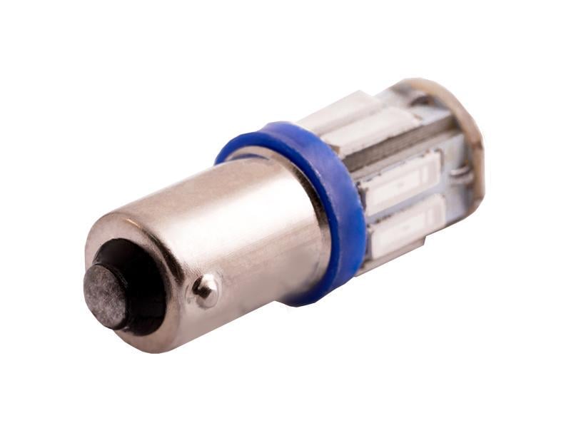 Автомобільна лампа світлодіодна LEDUA BA9S-7020-10 SMD 12V Синій (1459) - фото 3