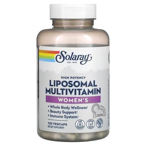 Витаминно-минеральные комплексы Solaray Women's Liposomal Multivitamin 120 растительных капс. (SOR-33953)