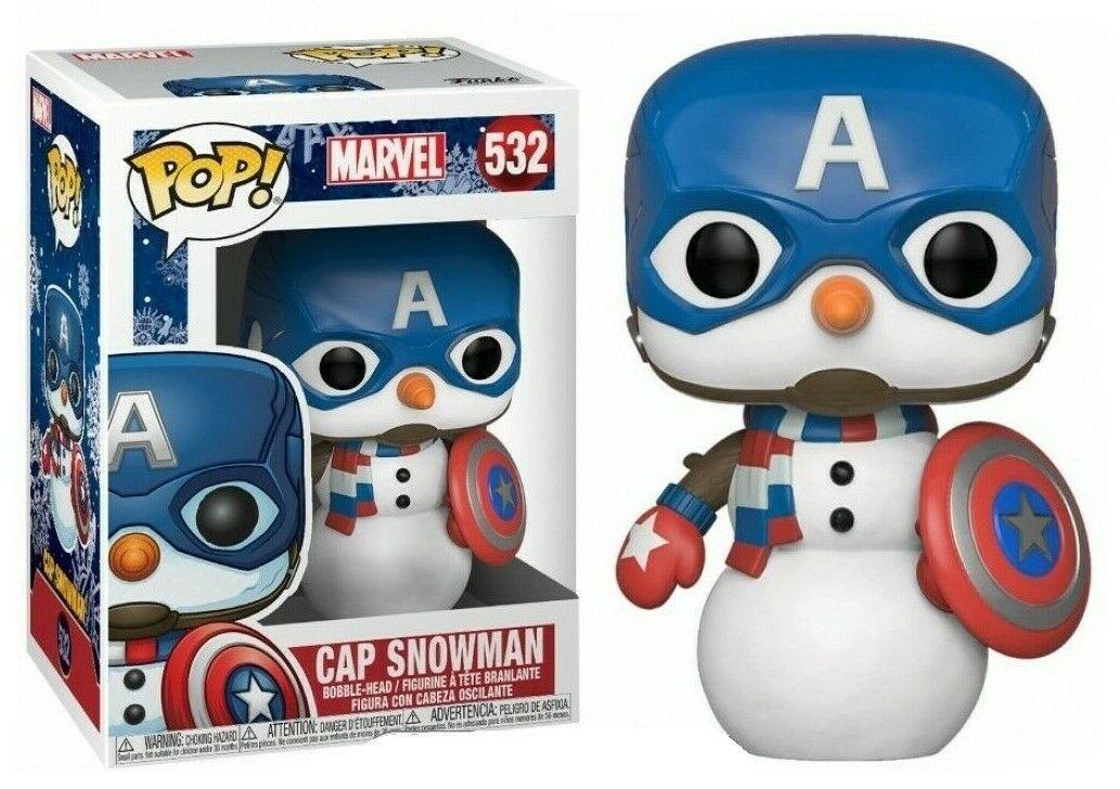 Дитяча ігрова фігурка Funko Pop Marvel Capt America 10 см (Movies PM CA 532)