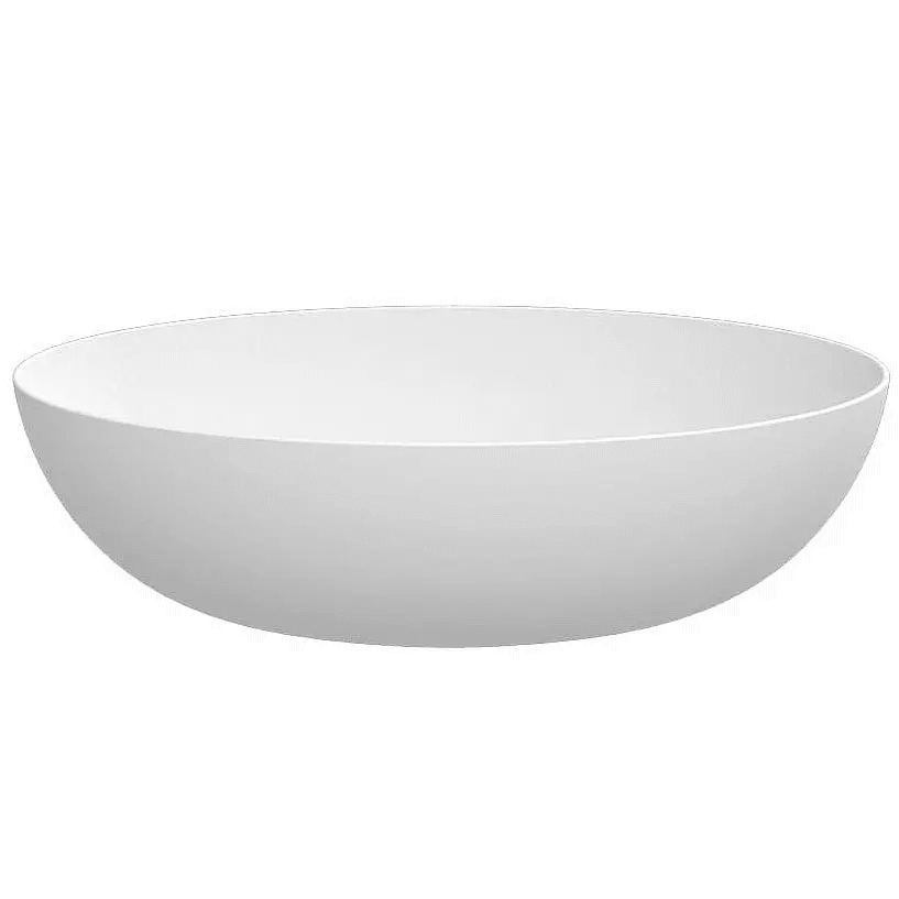 Умывальник накладной Cielo Bacinelle BAECO58(GLOSSWHITE) 580x420x165 мм Белый (191220)