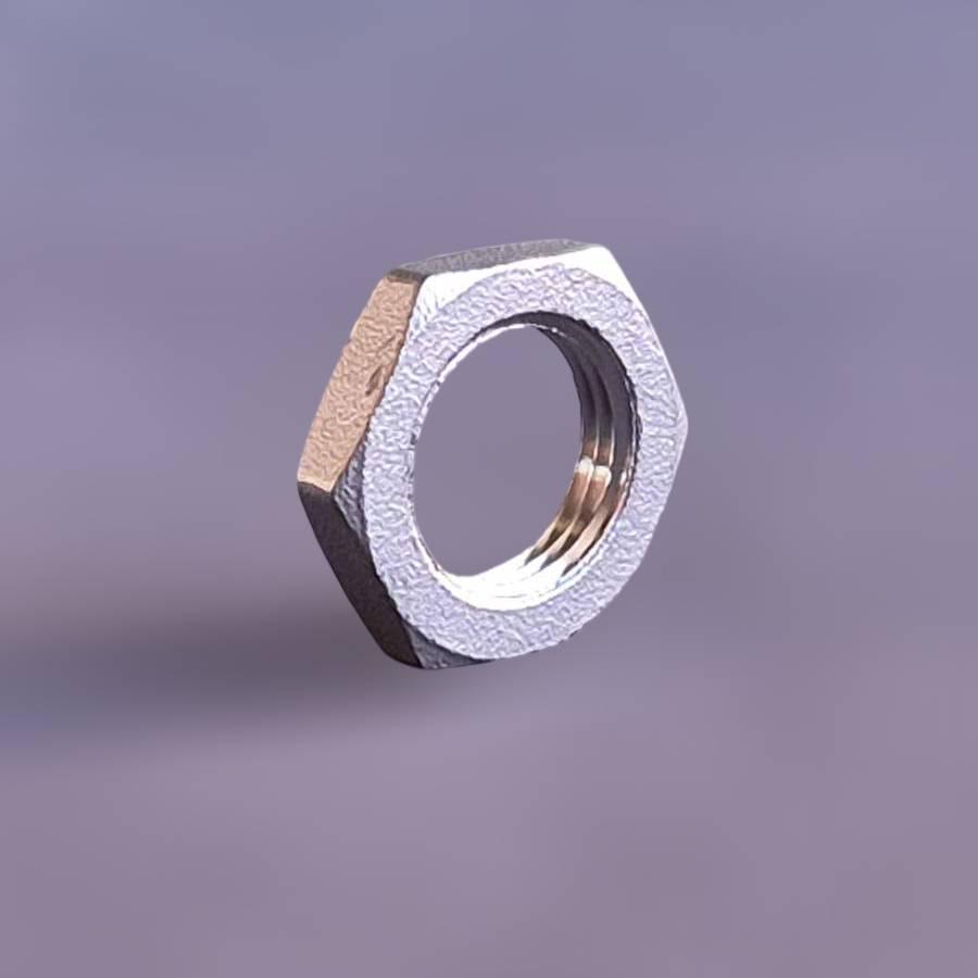 Контргайка різьбова шестигранна AISI304 BSPP DIN 431 ДСТУ 8969-75 нержавіюча сталь DN15 1/2" (29203352) - фото 5 Контргайка різьбова шестигранна AISI304 BSPP DIN 431 ДСТУ 8969-75 нержавіюча сталь DN15 1/2" (29203352) - фото 5