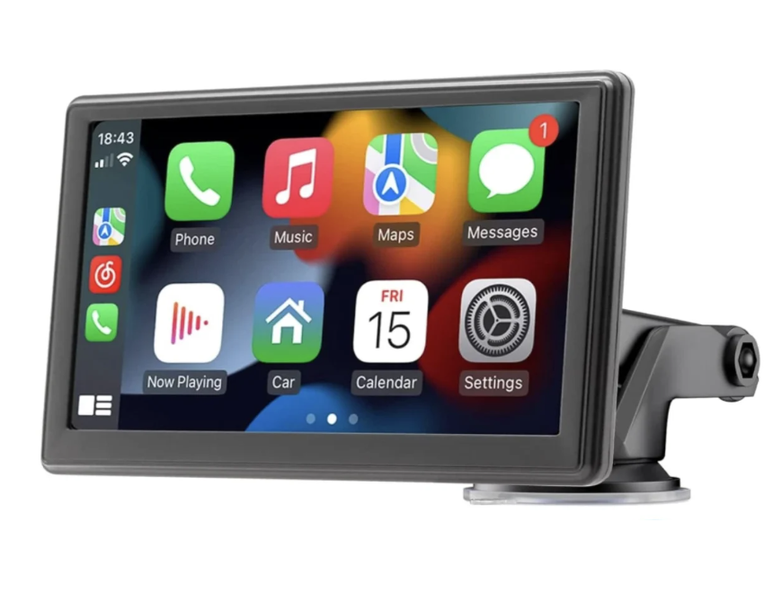 Автомобильный экран CarPlay Apple Android Auto MirrorLink Bluetooth 5.1 7" (G6697)