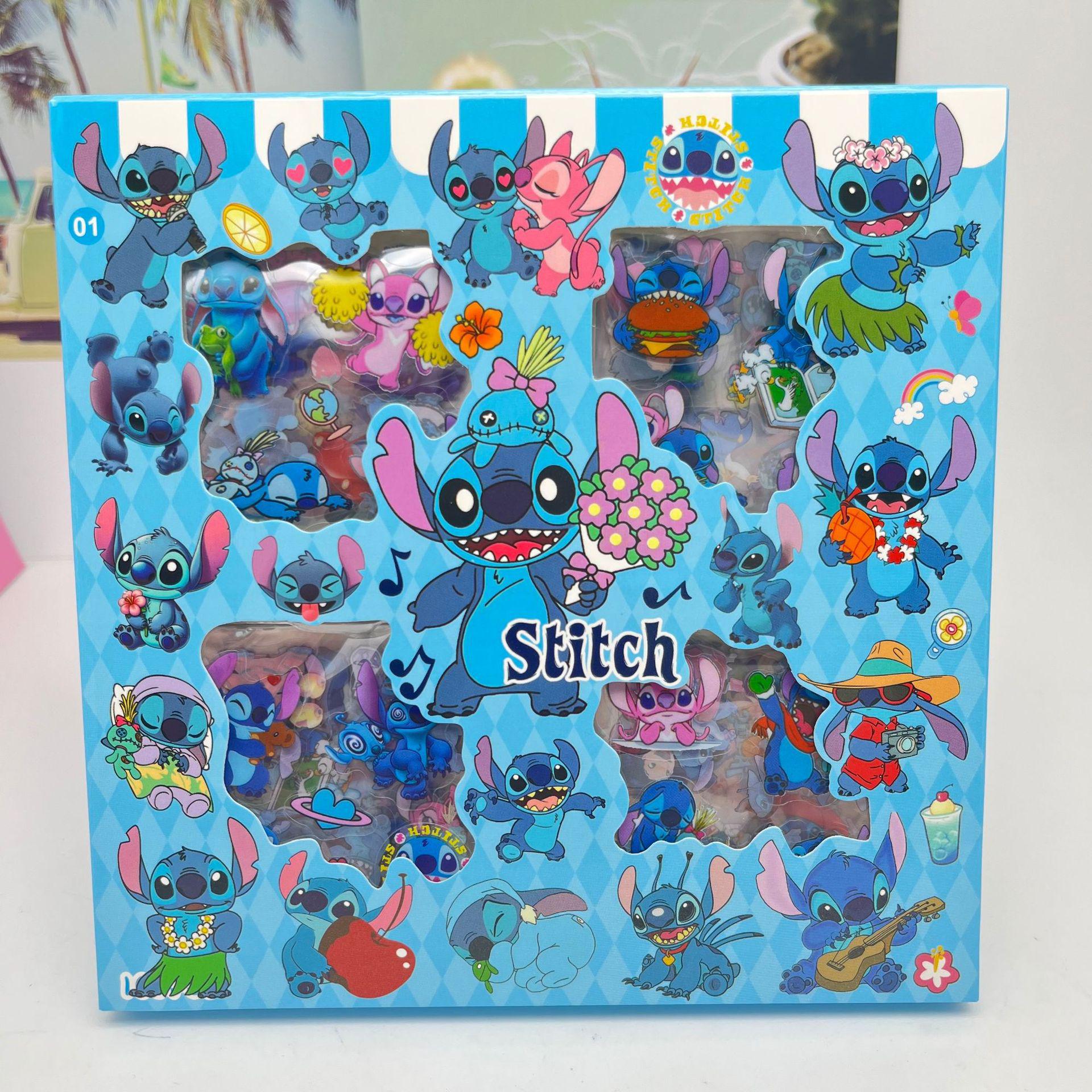 Стикеры Stitch Лило и Стич 100 шт.