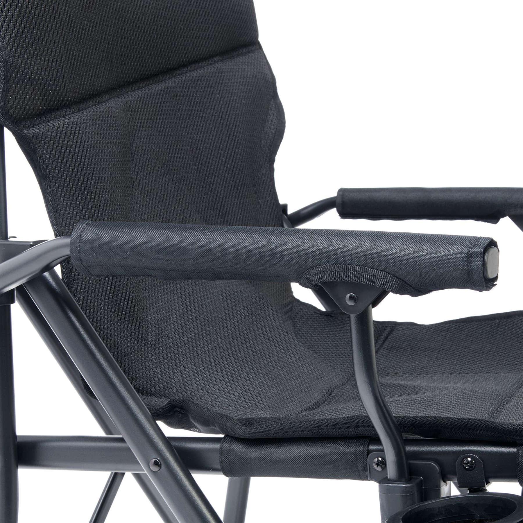 Туристичне крісло розкладне Uquip Roxy Black (244052) - фото 7 Туристичне крісло розкладне Uquip Roxy Black (244052) - фото 7