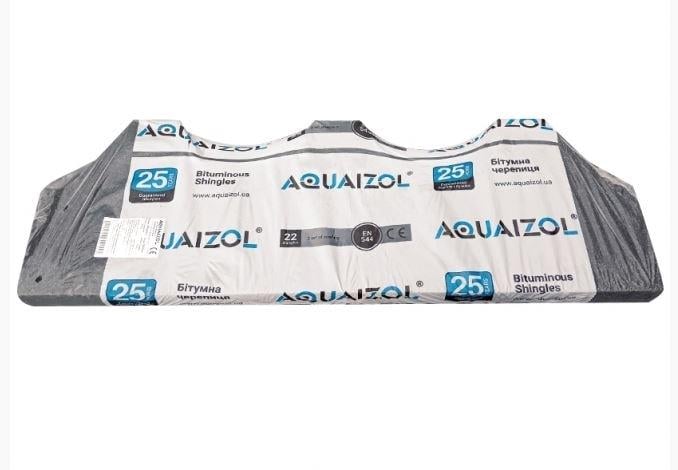 Битумная черепица Aquaizol Мозаика ЭКО 3,0 м2 Коричневый (29636480) - фото 5