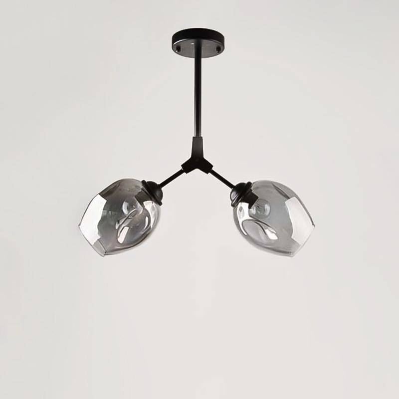 Люстра стельова Light House SRS-16059/2В на дві лампи Чорний