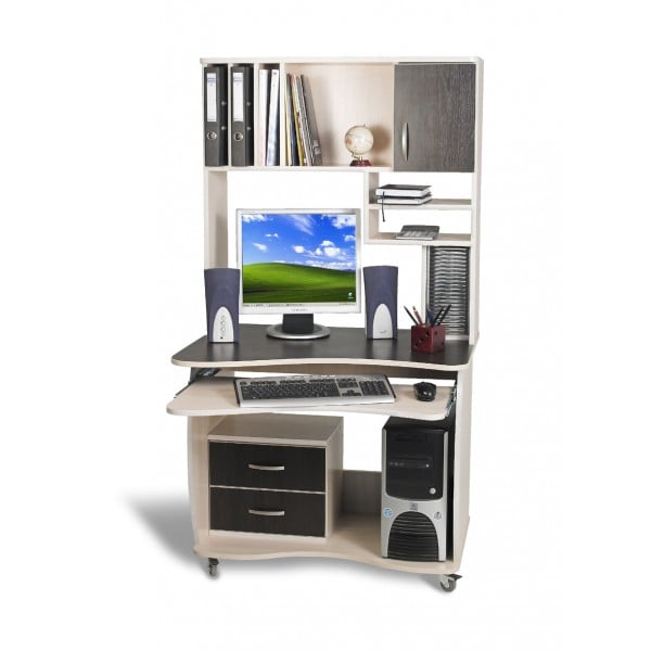 Комп'ютерний стіл Тиса СК-5 Дуб молочний/Венге магія (62cd2361fa5d7b192c71af7e)