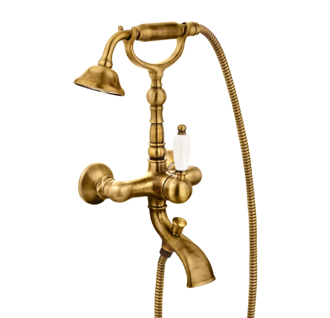 Змішувач Emmevi LAGUNA для ванни з душем Бронзовий (BR40011) Змішувач Emmevi LAGUNA для ванни з душем Бронзовий (BR40011)