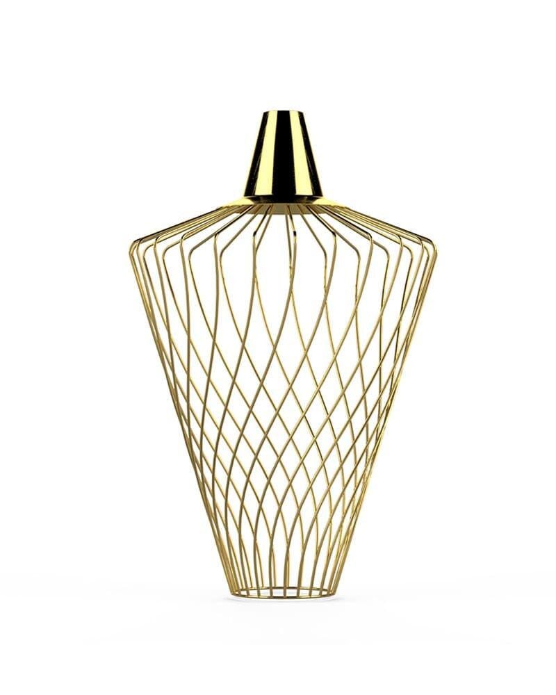 Плафон для светильника Nowodvorski 8600 Cameleon Wave Gold L E27/GU10 Gold (10496802)