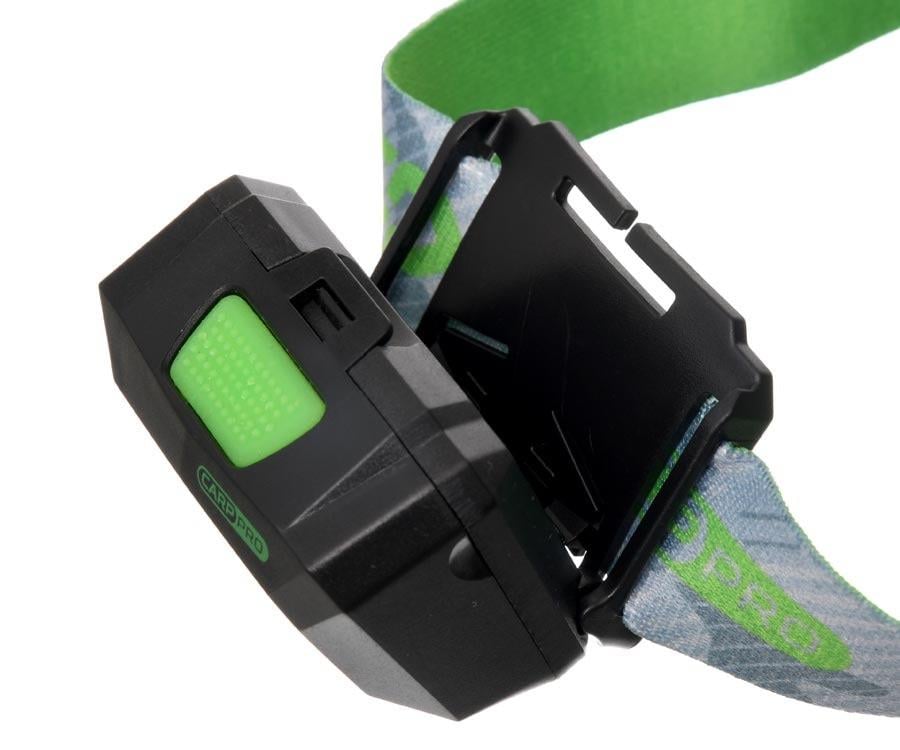 Фонарь налобный Carp Pro WR Headtorch WR 3W COB 1200 мАч (2299355602) - фото 2