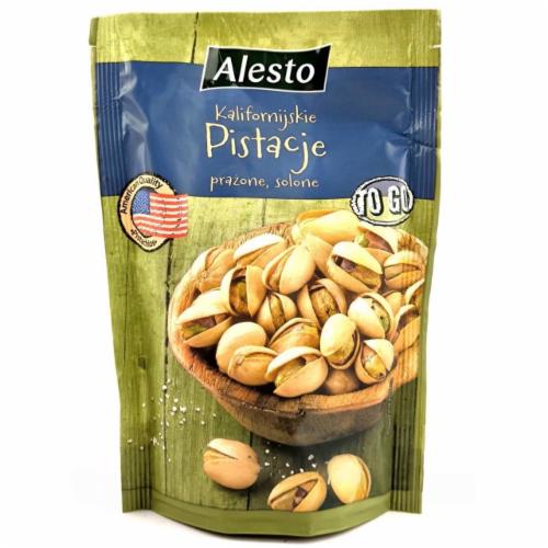 Фисташки Alesto жареные, соленые 70 г (30826424)